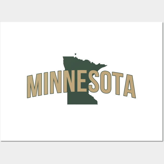 Minnesota State Wall Art by Novel_Designs